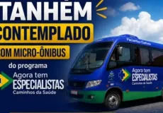 Itanhém é contemplada com micro-ônibus do programa Caminhos da Saúde