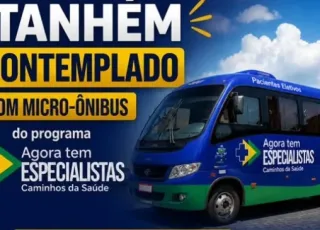 Itanhém é contemplada com micro-ônibus do programa Caminhos da Saúde