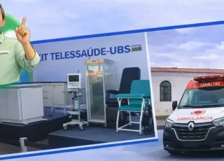 Itanhém é contemplada pelo Novo PAC e reforça saúde com Telessaúde e ambulância do SAMU