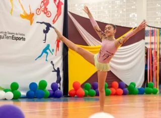 IV Mostra de Ginástica Rítmica encanta público no Ginásio Valter César em Teixeira de Freitas