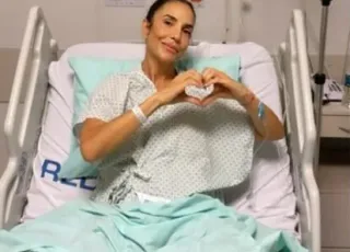 Ivete Sangalo está internada em um hospital de Salvador