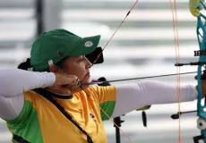Jane Karla brilha no Mundial de tiro com arco paralímpico