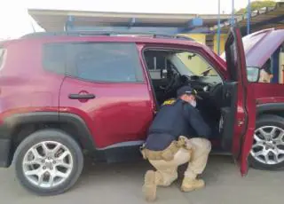 Jeep Renegade com registro de furto é recuperado em Teixeira de Freitas