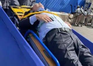 João Leão tem mal-estar em evento da PM; ambulância foi acionada