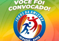 Jogos da Amizade 2026 de Ibirapuã começam nesta sexta-feira (24); confira a programação