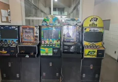 Jogos de azar: Polícia Militar apreende 11 máquinas caça-níqueis em Belmonte
