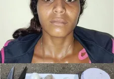 Jovem de 19 anos é presa com mais de 1 kg de drogas em Medeiros Neto