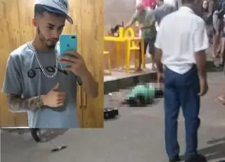 Jovem é executado com vários tiros de pistola em um bar na Urbis II