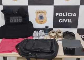 Jovem é preso após confessar furto a residência e indicar onde escondeu objetos em Eunápolis