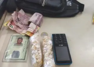 Jovem é preso com drogas em Itabatã