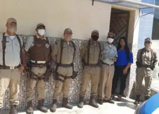 Jucuruçu - 43ª CIPM realiza devolução simbólica de policial militar à família