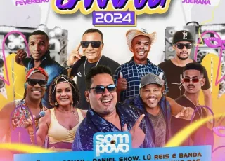 Juerana em festa: Conheça as atrações explosivas do CARNAJU 2024!