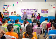Junho Violeta promove diálogo sobre direitos e proteção da pessoa idosa no CRAS Vila Vargas