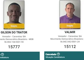 Dois candidatos a vereador de Caravelas tem registro de candidatura cancelado pela Justiça Eleitoral 