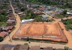 Juventude e lazer em foco: obras da Areninha Society seguem a todo vapor em Itanhém