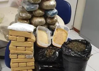 Laboratório é localizado e mais de 50 quilos de drogas são apreendidos