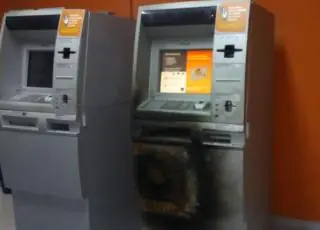 Ladrões tentam roubar banco em Teixeira de Freitas
