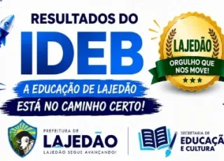 Lajedão alcança melhor resultado histórico no IDEB e comemora avanço na educação