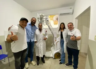 Lajedão - Instalação de aparelho de Raio-X marca  a valorização  na saúde da gestão Tonzinho