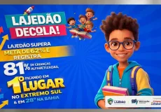 Lajedão conquista destaque na educação, alcança o 1º lugar no Extremo Sul e entra no ranking dos melhores da Bahia
