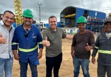 Lajedão rumo ao progresso: Prefeito Tonzinho visita Usina e anuncia início da moagem em agosto