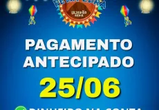Lajedão -   Prefeito Tonzinho antecipa salários dos servidores para impulsionar o "1º Arraiá Pé da Pedra" 