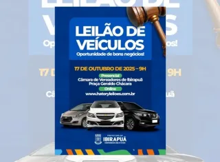 Leilão de veículos da Prefeitura de Ibirapuã: Oportunidade para bons negócios!