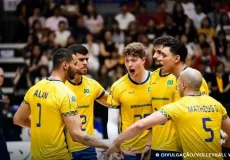 Liga das Nações: Brasil fecha 1ª fase na liderança e mira no mata-mata