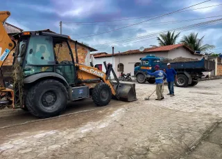 Limpeza e manutenção: Bairro Alameda do Atlântico recebe força-tarefa de limpeza da Prefeitura de Prado