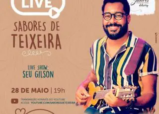 Live vai agitar o Festival Sabores de Teixeira desta quinta feira pelo YouTube