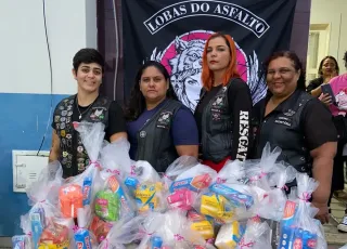Lobas do Asfalto transformam paixão pelo motociclismo em ações de solidariedade em Teixeira de Freitas