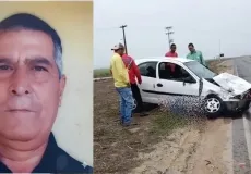 Loteiro de Lajedão de 74 anos morre prensado pelo próprio carro  na BA 290 em Medeiros Neto