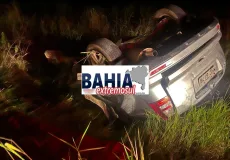 Mãe e dois filhos morrem em acidente na BA 290 em Medeiros Neto