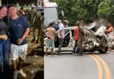 Mãe e filho morrem em acidente na manhã desta segunda-feira (22), na BA 270 no interior da Bahia