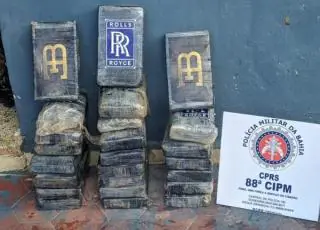 Mais 27 quilos de pasta base de cocaína são encontrados pela PM em Caravelas