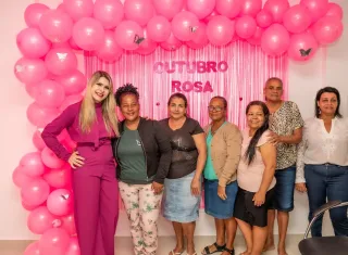 Mais de 800 mamografias são ofertadas em ação do Outubro Rosa em Teixeira de Freitas