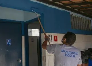 Mais quatro escolas municipais estão com obras de manutenção em Teixeira de Freitas