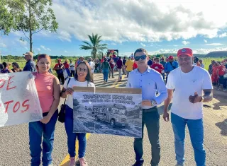 Manifestação do MST na zona rural de Mucuri paralisa rodovia e reacende discussão sobre assistência pública
