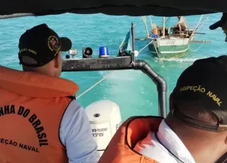 Marinha do Brasil resgata pescador desaparecido em Porto Seguro