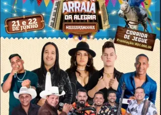 Massaranduba se prepara para o 3º Arraiá da Alegria com corrida de jegue e muito forró!