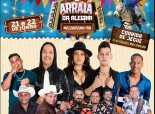 Massaranduba se prepara para o 3º Arraiá da Alegria com corrida de jegue e muito forró!