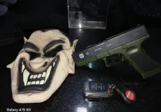 MBA recupera veículo com restrição de furto/roubo e apreende simulacro de arma de fogo em Eunápolis