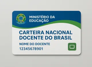 MEC lança Carteira Nacional Docente do Brasil com benefícios exclusivos para educadores
