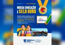 Medeiros Neto é um dos 61 entre os 417 municípios baianos a conquistar o inédito Selo Ouro do MEC