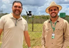 Medeiros Neto presente na inauguração da Estação Meteorológica do IF Baiano