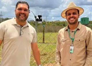 Medeiros Neto presente na inauguração da Estação Meteorológica do IF Baiano