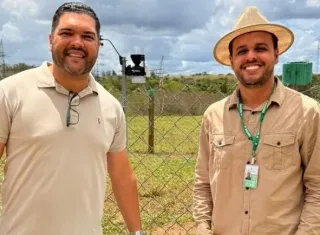 Medeiros Neto presente na inauguração da Estação Meteorológica do IF Baiano
