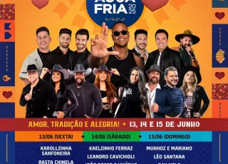 Medeiros Neto se prepara para o 37º Arraiá do Água Fria: três dias de festa com atrações nacionais. Confira a programação