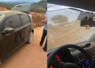 Médicos de Jucuruçu capotam carro na BA 284