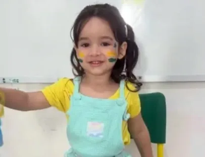 Menina de 2 anos morre após ficar três horas esquecida pelo pai dentro de carro